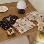 【90-150cm】ルームウェア 折り襟 カートゥーン - 画像 (7)
