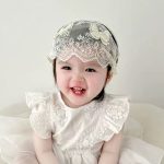 【GOODS】ヘアバンド ベビー リボン レース 可愛い - 画像 (2)