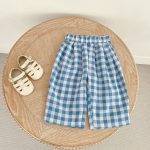 【73-130cm】トップスorパンツ チェック柄 通園・お出かけに - 画像 (9)