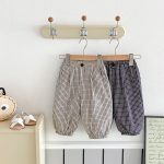 【73-100cm】パンツ ベビー チェック柄 ゆったり 履きやすい - 画像 (6)
