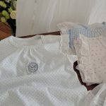 【80-130cm】ルームウェア レース リボン付き おしゃれ - 画像 (10)