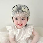 【GOODS】ヘアバンド ベビー リボン レース 可愛い - 画像 (4)