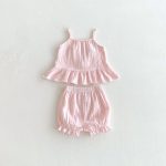 【66-100cm】セットアップ ベビー キャミソール かわいい - 画像 (5)