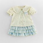 【73-120cm】セットアップ ベビー 折り襟 かわいい - 画像 (6)