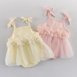 【66-100cm】ロンパース ベビー メッシュ スウィート - 画像 (7)