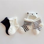 【GOODS】4足セット ソックス ベビー 薄手 綿素材 メッシュ 通気性 - 画像 (2)