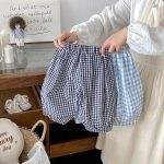 【73-100cm】パンツ ベビー チェック柄 合わせやすい - 画像 (5)