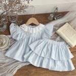 【73-100cm】セットアップ ベビー スウィート フリル