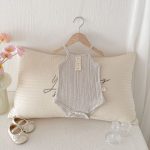 【66-90cm】キャミロンパース ベビー レース ダブルボタン - 画像 (10)