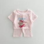 【66-100cm】セットアップ ベビー キャンディカラー カートゥーン - 画像 (5)