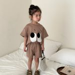 【80-150cm】セットアップ キッズ服 韓国風 カジュアル アイズ - 画像 (8)