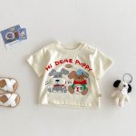 【73-120cm】半袖Ｔシャツ ベビー イヌ 可愛い - 画像 (7)