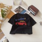 【80-160cm】半袖Tシャツ キッズ 車柄 カジュアル - 画像 (4)