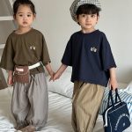 【80-140cm】半袖Ｔシャツ ソーダポッププリント ルーズ フィット - 画像 (18)