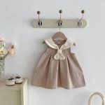 【73-120cm】ワンピース ベビー ノースリーブ レトロ - 画像 (16)