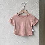 【73-100cm】半袖Tシャツ ベビー コットン100% 5色選べる - 画像 (9)