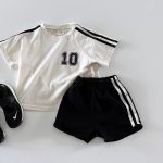【73-120cm】セットアップ 10ロゴ ルーズ 上下セット - 画像 (6)