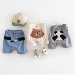 【73-100cm】ショートパンツ 可愛い パンダ - 画像 (3)