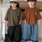 【80-140cm】半袖Ｔシャツ ソーダポッププリント ルーズ フィット - 画像 (12)