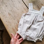 【66-100cm】シャツ or ロンパース ベビー パフスリーブ - 画像 (12)