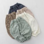 【80-130cm】パンツ 無地 ウエストゴム バルーンパンツ - 画像 (10)