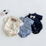 【66-90cm】ロンパース プリンス 半袖 ベビー服 - 画像 (2)