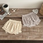 【73-100cm】セット レース フリル 透かし編み 半袖 - 画像 (6)