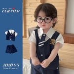 【73-100cm】セットアップ 可愛い スクール風 - 画像 (7)