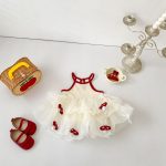 【73-130cm】ワンピース キノコ ケーキ キャミソール - 画像 (7)