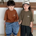 【80-140cm】半袖Ｔシャツ ソーダポッププリント ルーズ フィット - 画像 (10)
