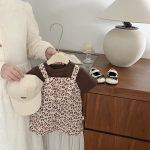 【73-120cm】サロペワンピース ヒョウ柄 可愛い 女の子 - 画像 (9)