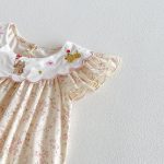【66-90cm】ロンパース ベビー 花柄 フリル おしゃれ - 画像 (11)