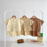【80-120cm】セットアップ パステルカラー チェック - 画像 (9)