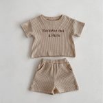 【66-100cm】セットアップ Emmene ワッフル - 画像 (18)