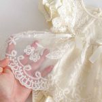 【66-90cm】ロンパース フラワー レース ベビー服 - 画像 (14)