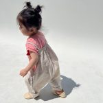 【80-130cm】サロペット ドットorシンプル 可愛い - 画像 (4)