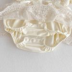 【66-90cm】ロンパース フラワー レース ベビー服 - 画像 (15)