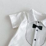 【66-90cm】ロンパース プリンス 半袖 ベビー服 - 画像 (8)