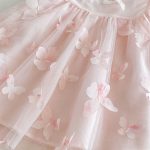 【73-120cm】ワンピース バタフライピンク 可愛い - 画像 (13)