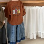 【80-140cm】半袖Ｔシャツ ソーダポッププリント ルーズ フィット - 画像 (14)