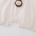 【66-90cm】半袖ロンパース ガーリー 水玉 - 画像 (13)