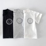 【73-110cm】半袖Tシャツ ベビー シンプル クマ柄 - 画像 (2)