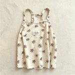 【80-120cm】キャミソール ベビー フラワープリント 合わせやすい - 画像 (5)