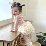【80-120cm】セットアップ ベビー 女の子 キャンミ トップス&スカート - 画像 (3)