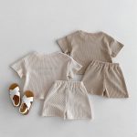【66-100cm】セットアップ Emmene ワッフル - 画像 (14)