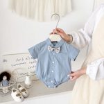 【66-90cm】ロンパース プリンス 半袖 ベビー服 - 画像 (11)