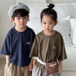 【80-140cm】半袖Ｔシャツ ソーダポッププリント ルーズ フィット - 画像 (3)