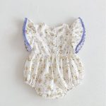【66-90cm】ロンパース フリル 可愛い 女の子 - 画像 (5)