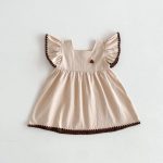 【66-110cm】フリルロンパースorワンピース 姉妹服 - 画像 (10)