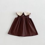 【73-120cm】ワンピース ベビー ノースリーブ レトロ - 画像 (8)